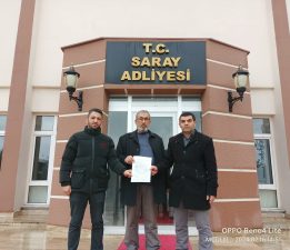 Başkan Adayı CAN Evraklarını teslim etti…