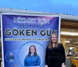 Muhtar Adayı Göken Gün Kadınlar günü münasebeti ile davet düzenledi.