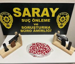 432 Uyuşturucu Hap 2 Adet Silah Ele Geçirildi!