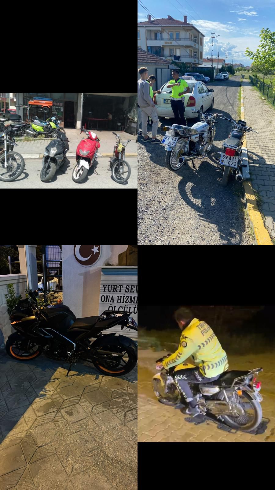 Motosiklet Denetiminde 1 Haftada 299.350 TL Ceza Kesildi!