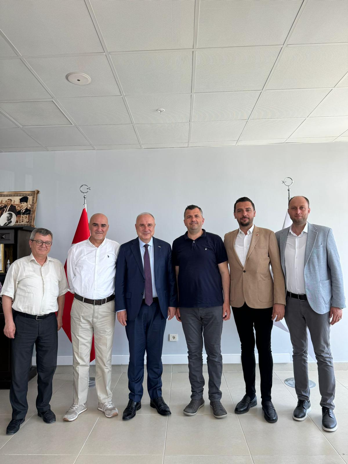 İSKİ’den Başkan Taşyasan’a ziyaret