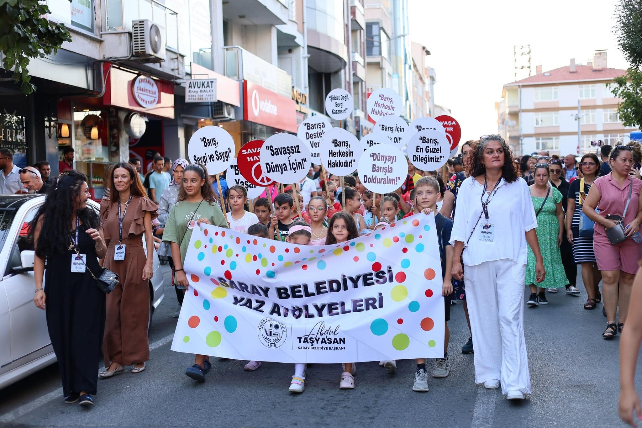 Saray Belediyesi Kültür, Sanat ve Barış Festivali’ne görkemli açılış