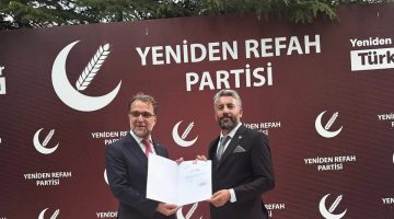 Yeniden Refah Partisi Saray İlçe Başkanlığına Fatih TAŞÇI Atandı