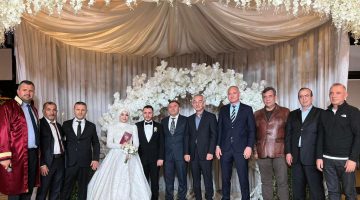 Uzunay ve Babuççu ailelerinin mutlu günü