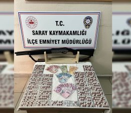 509 adet uyuşturucu hap ele geçirildi