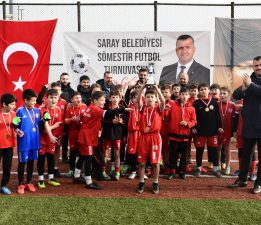 Saray Belediyesi Sömestir Futbol Turnuvası sona erdi