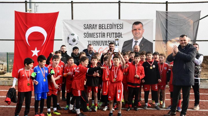 Saray Belediyesi Sömestir Futbol Turnuvası sona erdi