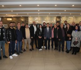 Başkan Çetin, Gazetecilerle Bir Araya Geldi