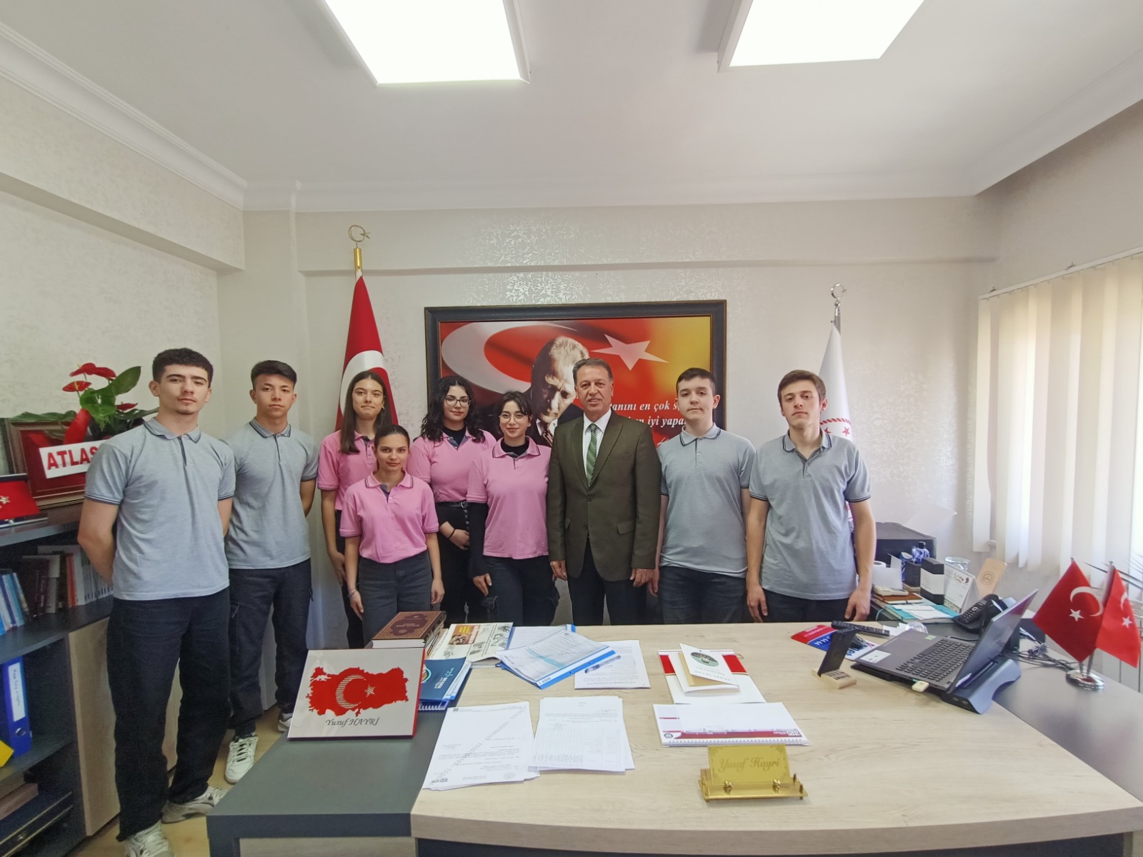 Saraylı Öğrenciler “Nitelikli Staj Nitelikli İşgücü” projesi ile Avrupa’da Staj Görecekler