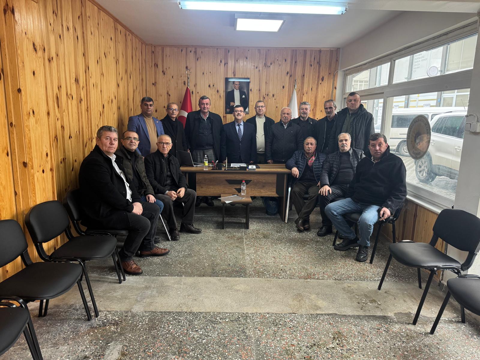 Muhtarlar Derneğinde Erol ATİK dönemi Resmen Başladı