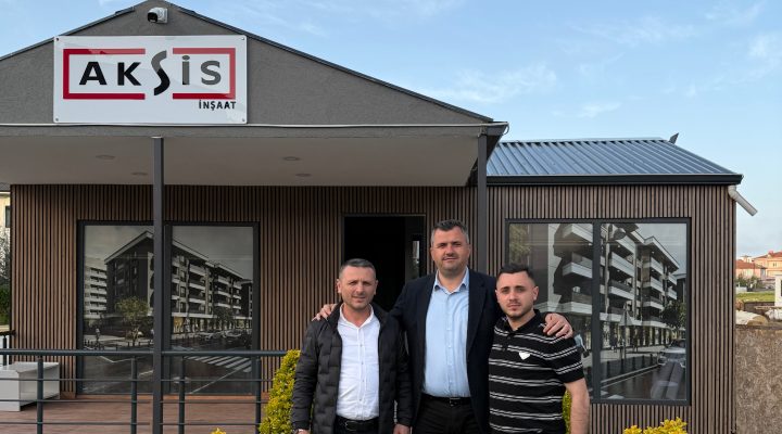 Başkan Taşyasan’dan AKSİS İnşaat’a ziyaret