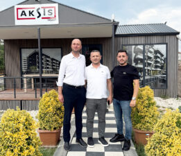 Başkan Cari’den AKSİS İnşaat’a ziyaret