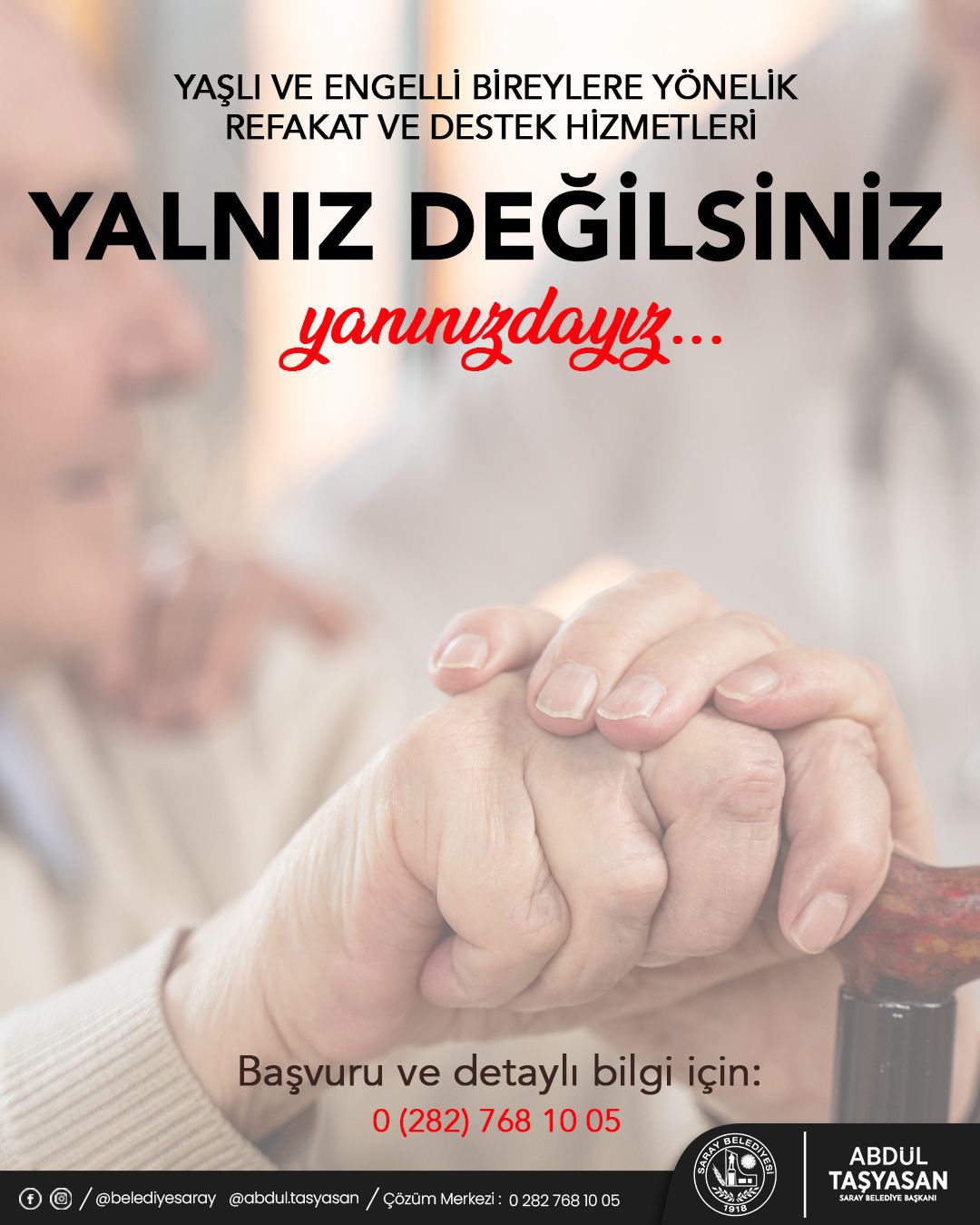 Saray Belediyesi Yaşlıları da Unutmadı