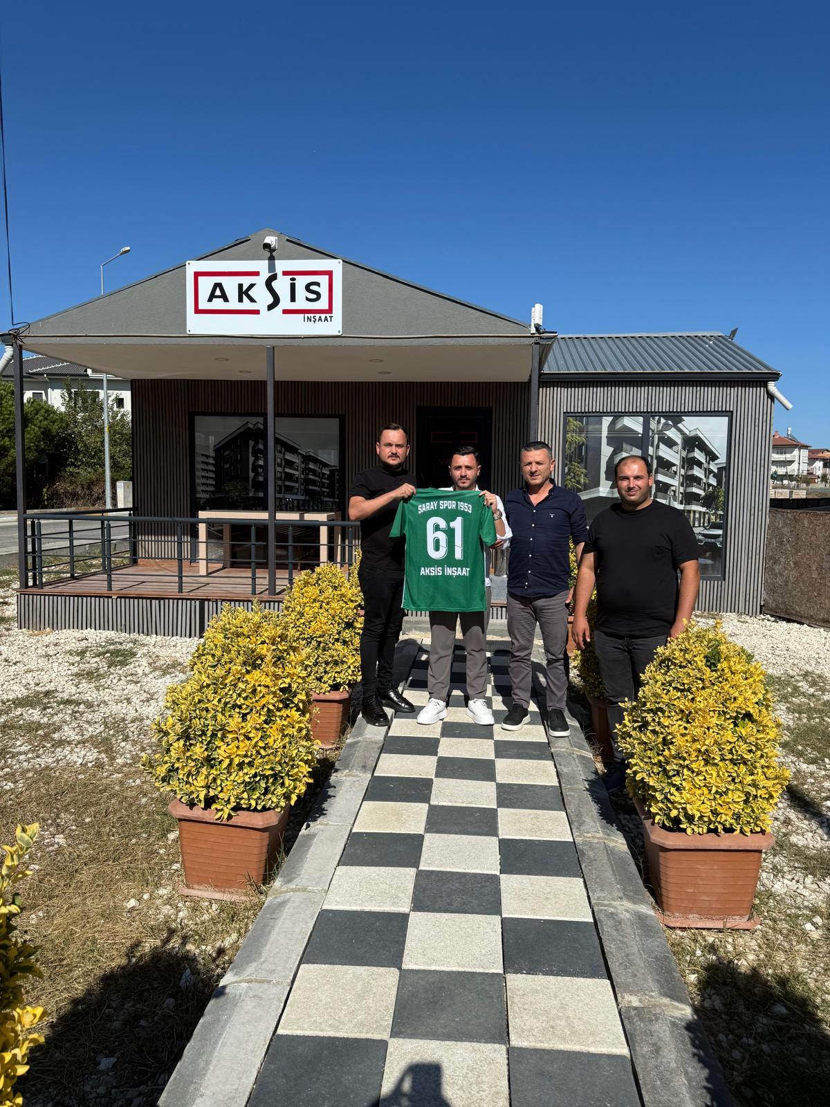 AKSİS İnşaat’tan Saray Spor’a Büyük Destek