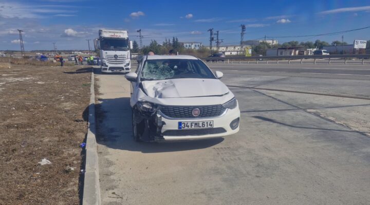 Otomobilin çarptığı yaya hayatını kaybetti