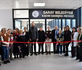 Saray Belediyesi Kadın Danışma Merkezi hizmete açıldı