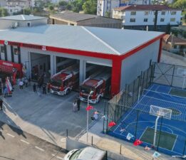 SARAY’DA YENİ İTFAİYE İSTASYONU HİZMETE AÇILDI