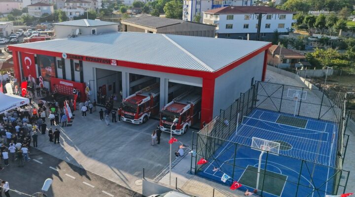 SARAY’DA YENİ İTFAİYE İSTASYONU HİZMETE AÇILDI