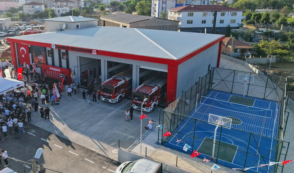 SARAY’DA YENİ İTFAİYE İSTASYONU HİZMETE AÇILDI