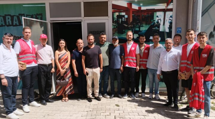 Yeni Parti Saray’da Sahaya İndi