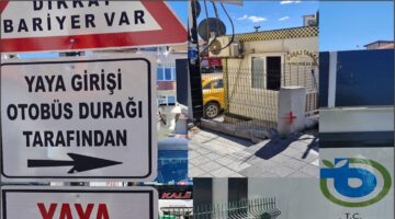 SARAY OTOGARI TEL ÇİTLERLE KAPATILDI: VATANDAŞTAN BÜYÜKŞEHİR’E SERT TEPKİ